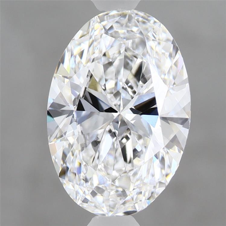2.07ct Oval D VVS2 Lab Created Diamond
