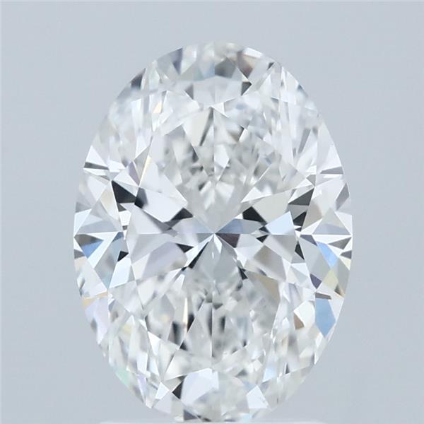 2.03ct Oval F VVS2 Lab Created Diamond