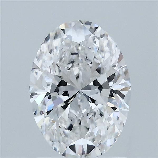 1.53ct Oval D VVS2 Lab Created Diamond