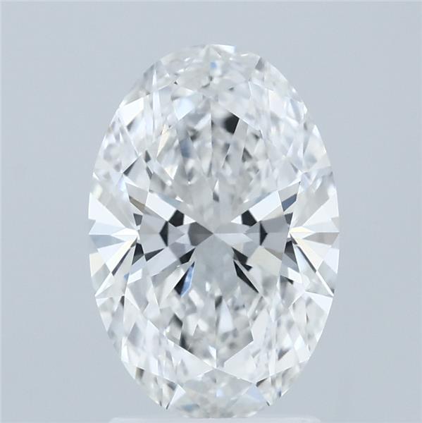 2.02ct Oval E VVS2 Lab Created Diamond