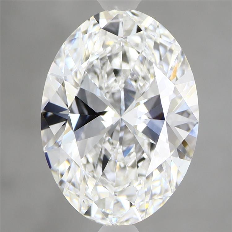 2.87ct Oval D VVS2 Lab Created Diamond