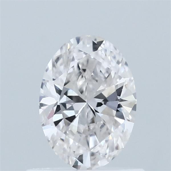 0.6ct Oval F VVS2 Lab Created Diamond