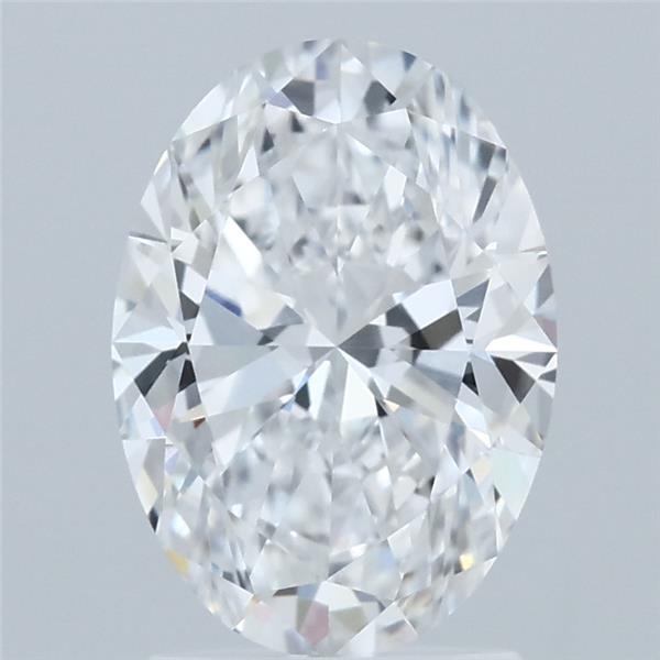 2.07ct Oval D VVS1 Lab Created Diamond