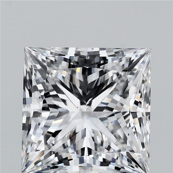 5.35ct Princess E VVS2 Lab Created Diamond