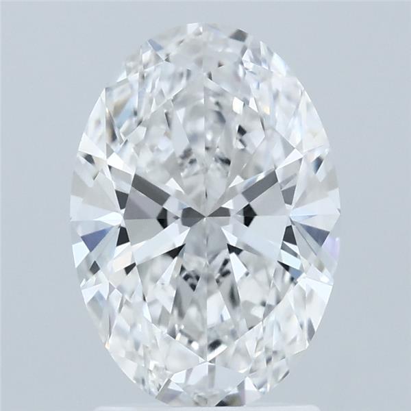 2.03ct Oval E IF Lab Created Diamond