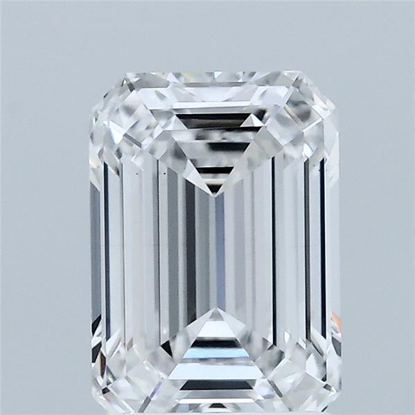 1.71ct Emerald D VS1 Lab Created Diamond