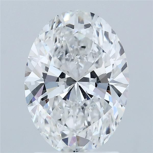 2.02ct Oval E VVS2 Lab Created Diamond