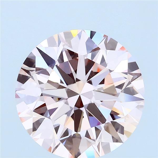 3ct Round FANCY INTENSE PINK VVS2 Lab Created Diamond