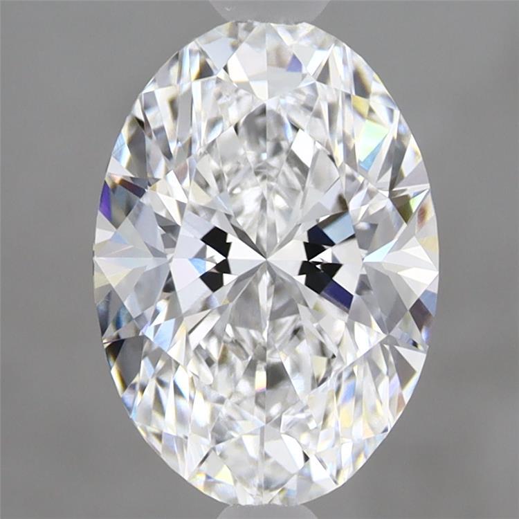 2.06ct Oval D VVS2 Lab Created Diamond