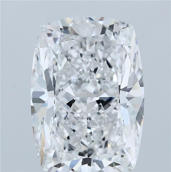 6.05ct Cushion D VVS2 Lab Created Diamond