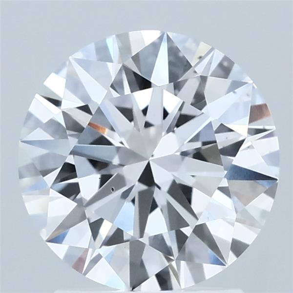 2ct Round D VS2 Lab Created Diamond