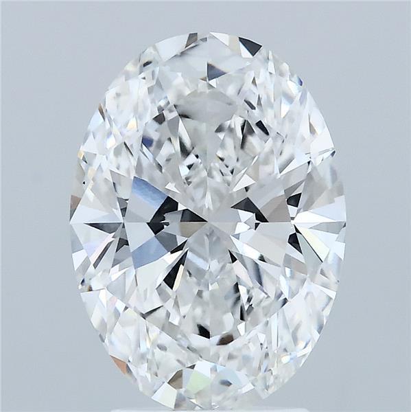 3.01ct Oval E VS1 Lab Created Diamond