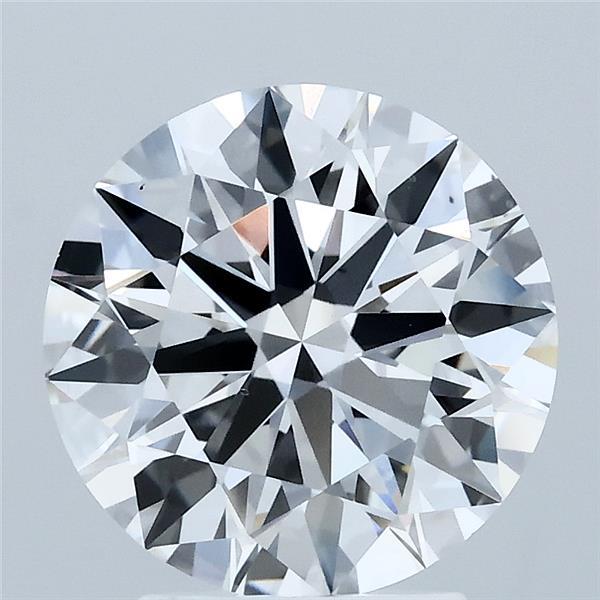 3.02ct Round E VS1 Lab Created Diamond
