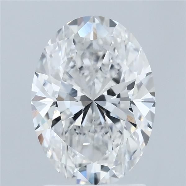 2.02ct Oval E VVS2 Lab Created Diamond