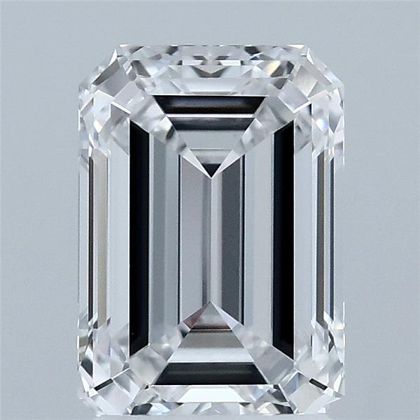 2.02ct Emerald D VVS2 Lab Created Diamond