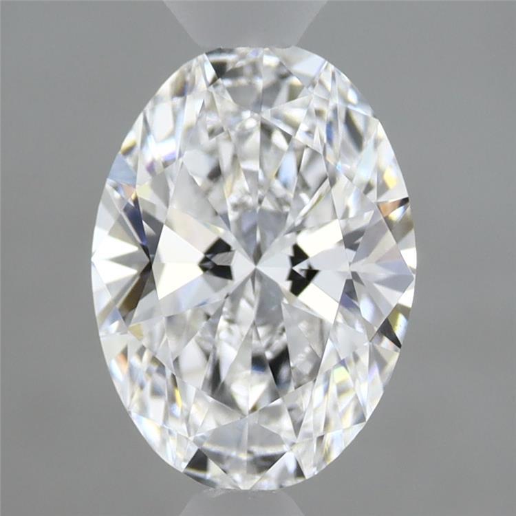 1.55ct Oval D VVS2 Lab Created Diamond