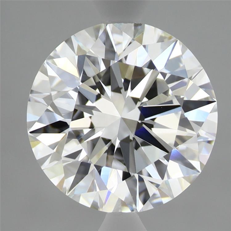 2.98ct Round F VVS2 Lab Created Diamond