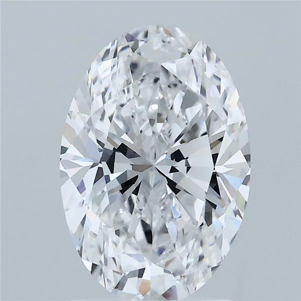 1.79ct Oval D VVS2 Lab Created Diamond