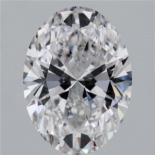 13.05ct Oval E VVS2 Lab Created Diamond