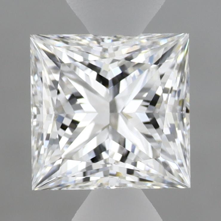 1.59ct Princess E VVS2 Lab Created Diamond