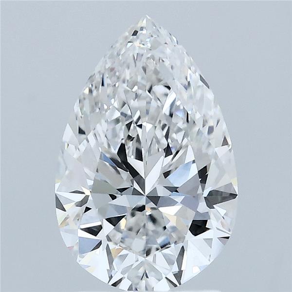 1.8ct Pear E VVS1 Lab Created Diamond