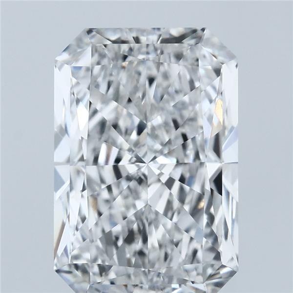 4.01ct Radiant E VVS1 Lab Created Diamond