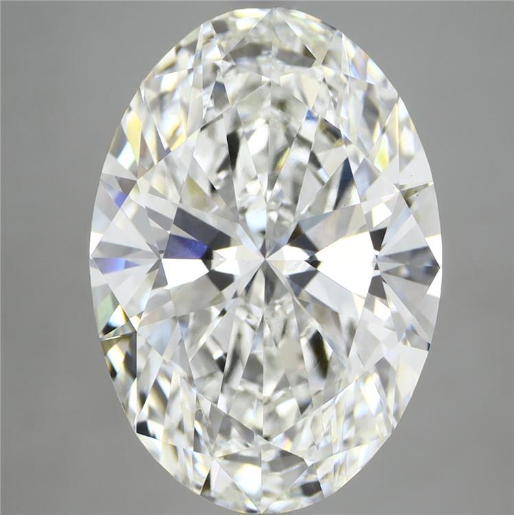 7.04ct Oval E VVS2 Lab Created Diamond