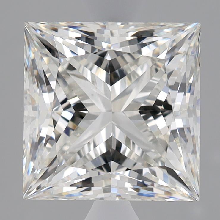 3.07ct Princess G VS1 Lab Created Diamond