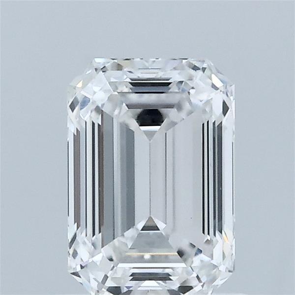 1.04ct Emerald D VVS2 Lab Created Diamond