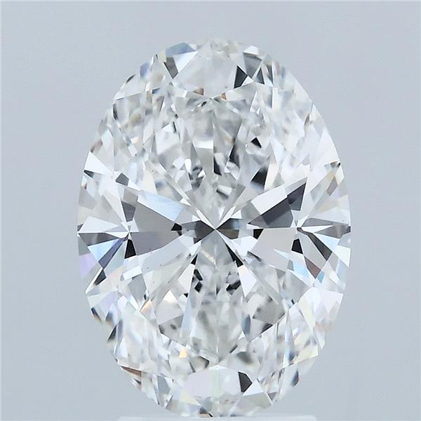 3.08ct Oval E VS1 Lab Created Diamond