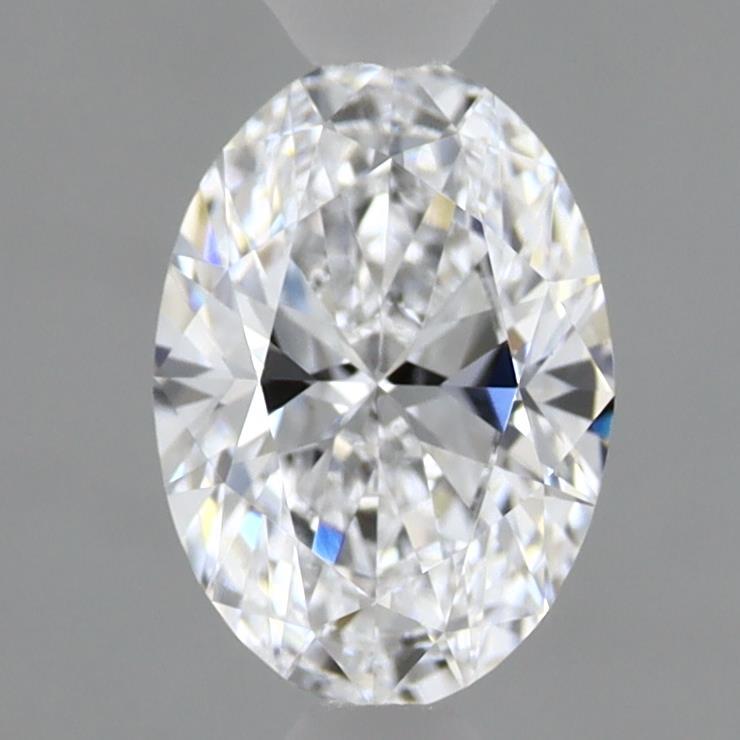 0.97ct Oval D VS1 Lab Created Diamond