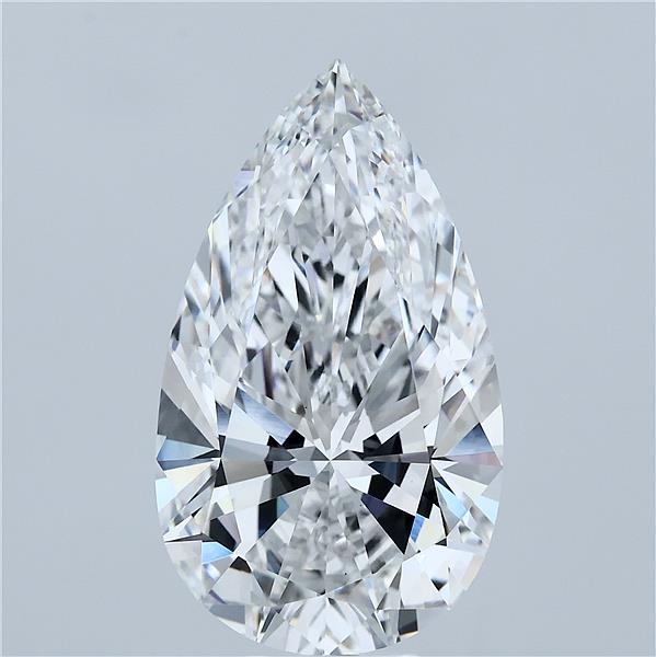 8.02ct Pear E VS1 Lab Created Diamond