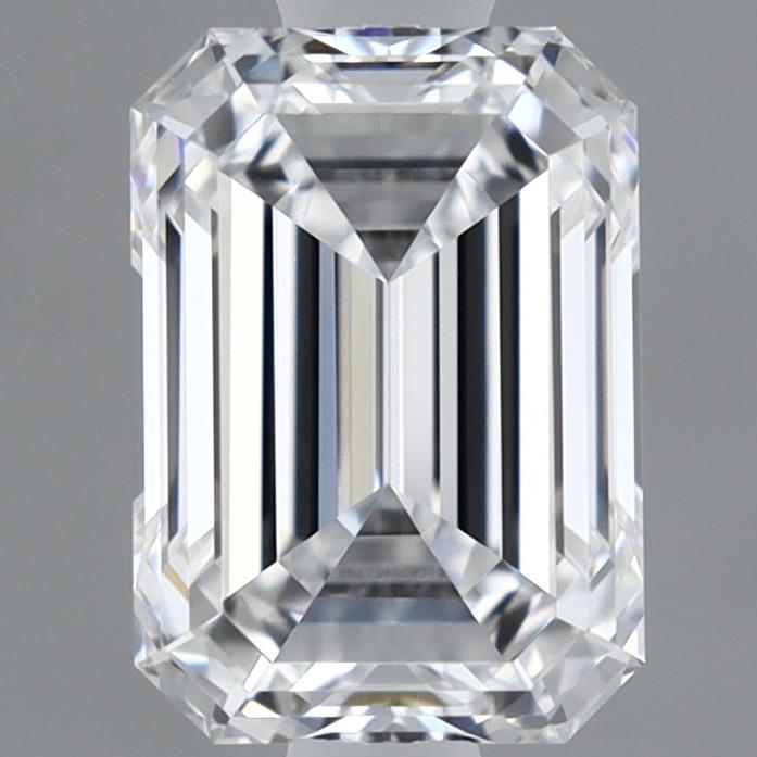 1.07ct Emerald E IF Lab Created Diamond