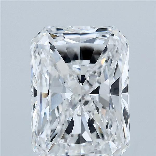4ct Radiant E VS2 Lab Created Diamond