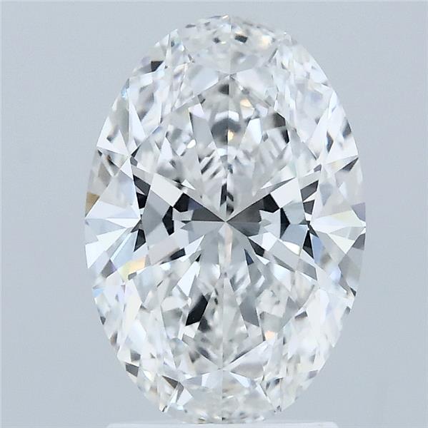 2.1ct Oval F VVS1 Lab Created Diamond
