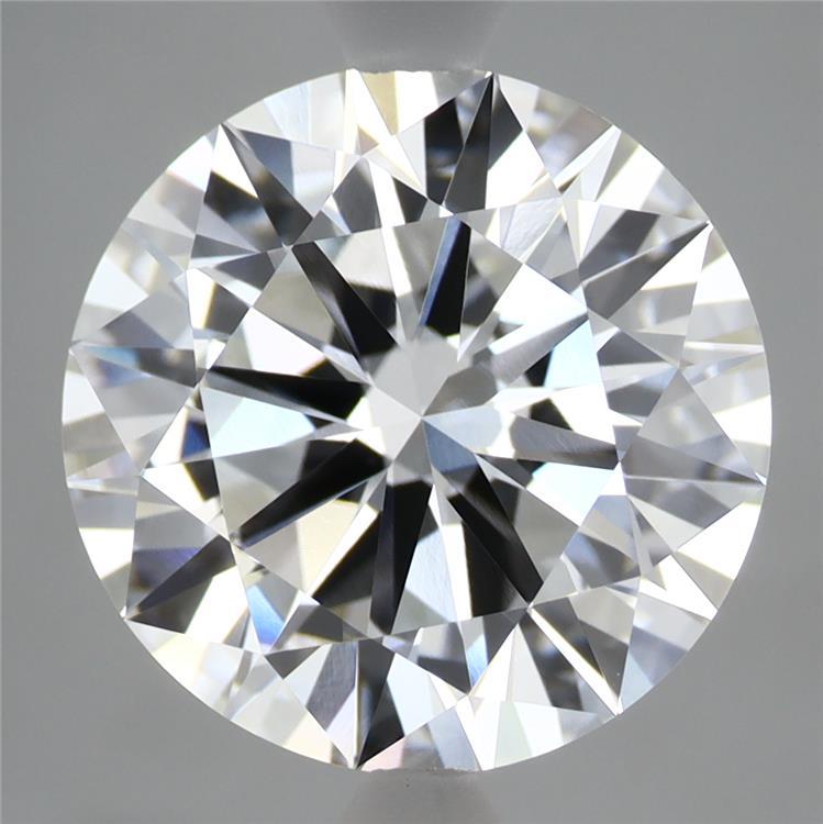 5ct Round E VVS1 Lab Created Diamond