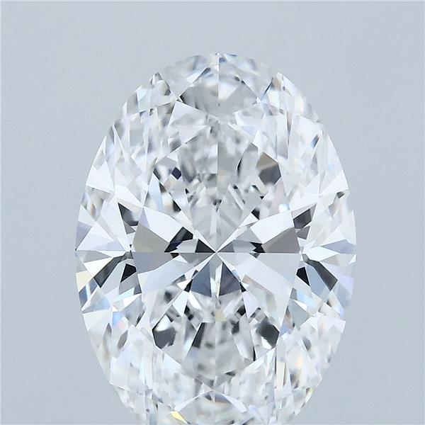 4.27ct Oval D VVS1 Lab Created Diamond