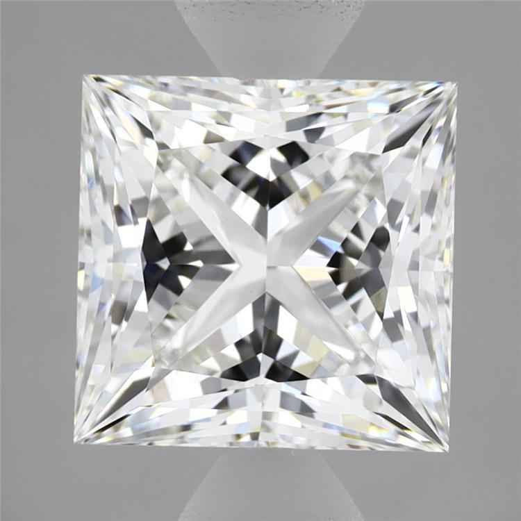 2.87ct Princess E VVS2 Lab Created Diamond