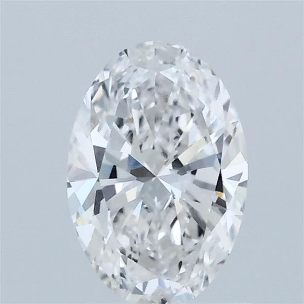 0.76ct Oval D VVS2 Lab Created Diamond