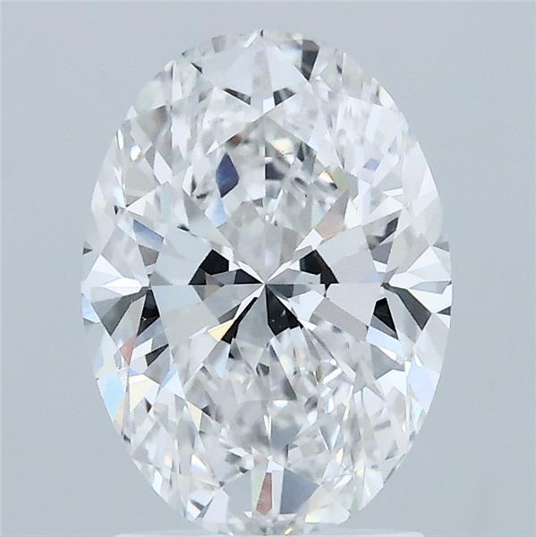 2.02ct Oval E VVS2 Lab Created Diamond
