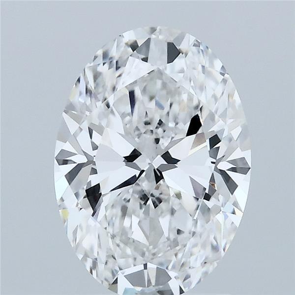 2.01ct Oval D VVS2 Lab Created Diamond
