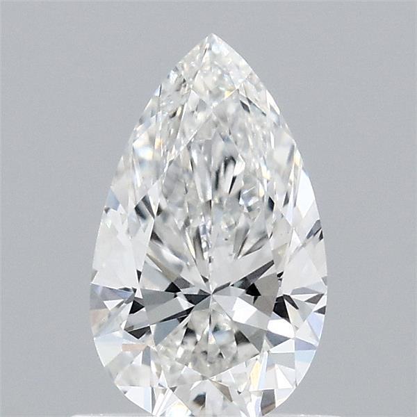 0.9ct Pear F VVS2 Lab Created Diamond