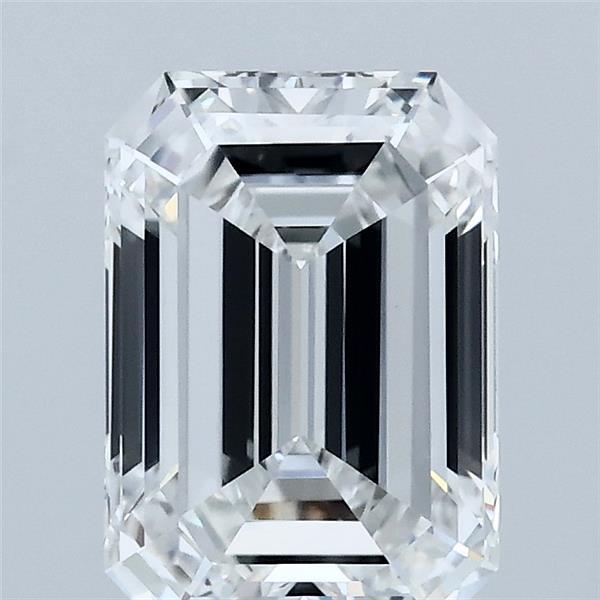 2.03ct Emerald E VVS2 Lab Created Diamond