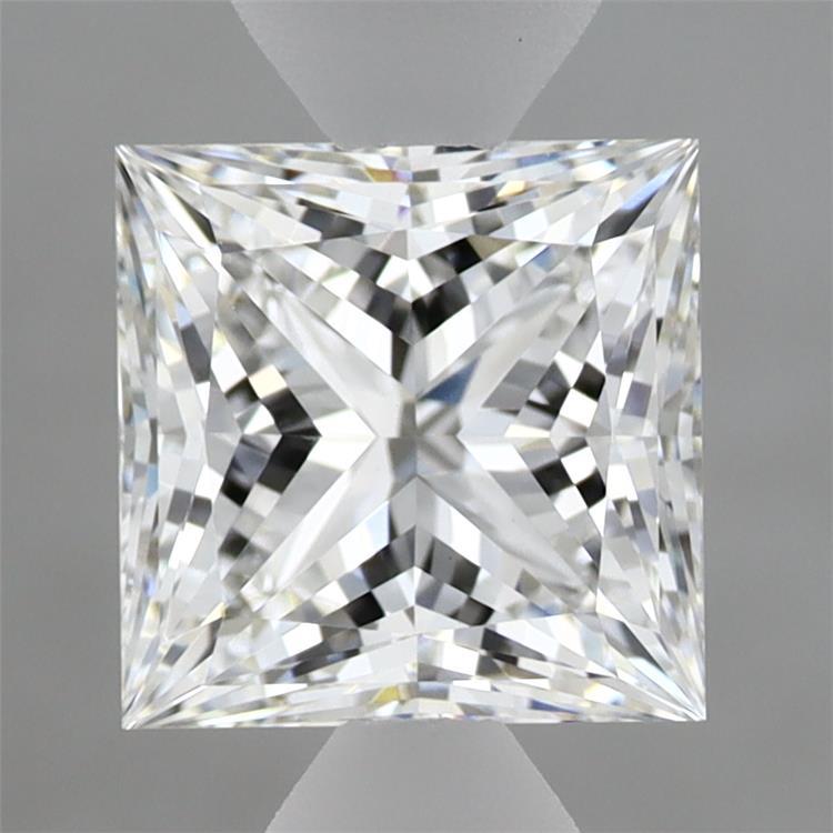 1.98ct Princess F VVS2 Lab Created Diamond