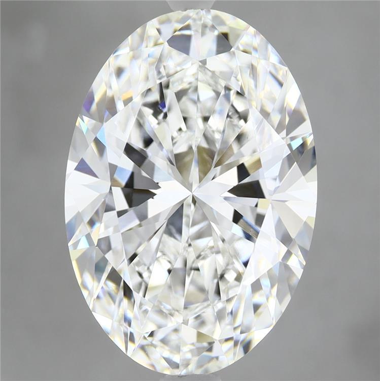 7.34ct Oval E VVS2 Lab Created Diamond