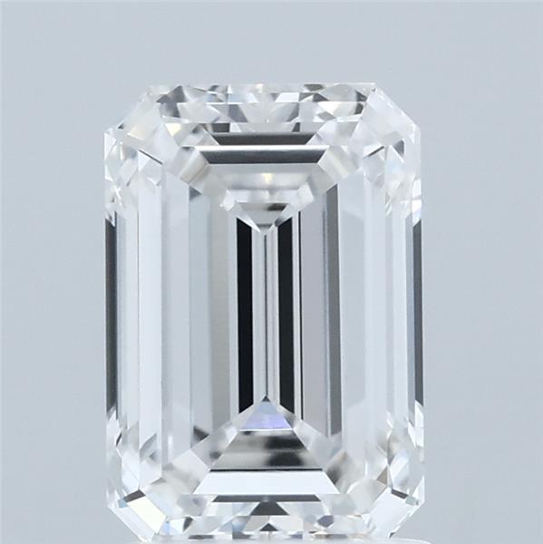 2.01ct Emerald E VVS2 Lab Created Diamond