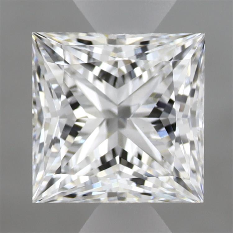 1.51ct Princess D VS1 Lab Created Diamond