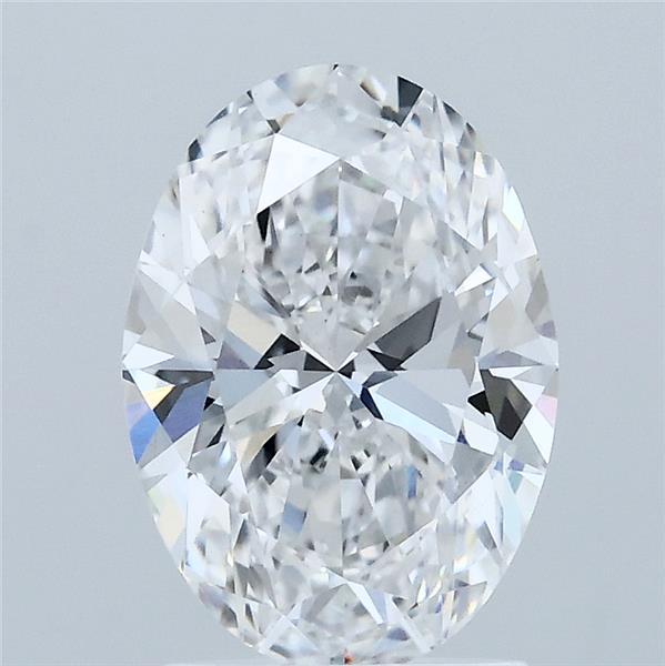 2ct Oval E VS1 Lab Created Diamond