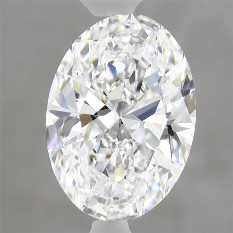 1.92ct Oval D VVS2 Lab Created Diamond