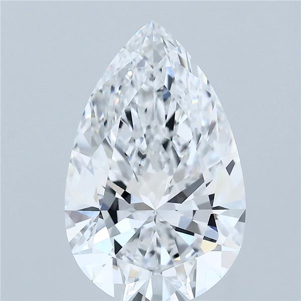 2.51ct Pear E VVS2 Lab Created Diamond